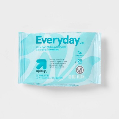 Everyday Ultra-Soft Makeup Remover Cleansing Towelettes - Scented - up&up™