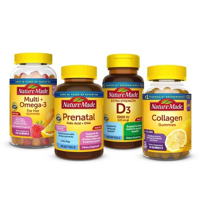 Nature Made Women's Health Supplements Collection