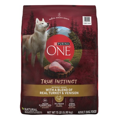 Purina ONE SmartBlend True Instinct Natural Real Turkey & Venison Flavor Dry Dog Food